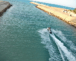 شاطئ البحيرة المستديرة
